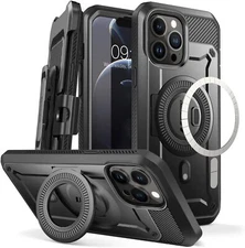 SUPCASE For iPhone 15 Pro Max 6.7" Case Rugged Stand Cover MagSafe Shell 2023