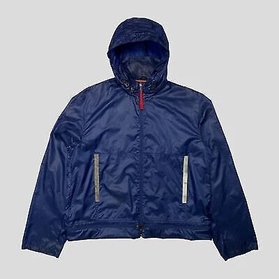 Giacca Prada Sport SS99 convertibile in nylon riflettente L XL