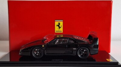 Ferrari F40 Light Weight Version 1988 Black with Openings 1:43