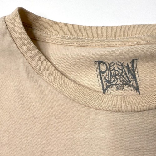 Camiseta Hot Topic Pvmpkin Arte Payaso Gato Vacío Lg Beige Luna Calavera Fantasma Gótico - Imagen 3 de 7