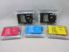 LC51 BLK LC51 C M Y Ink Cartridge for Brother MFC-854CW 440CN 665CW DCP750CW 5PK