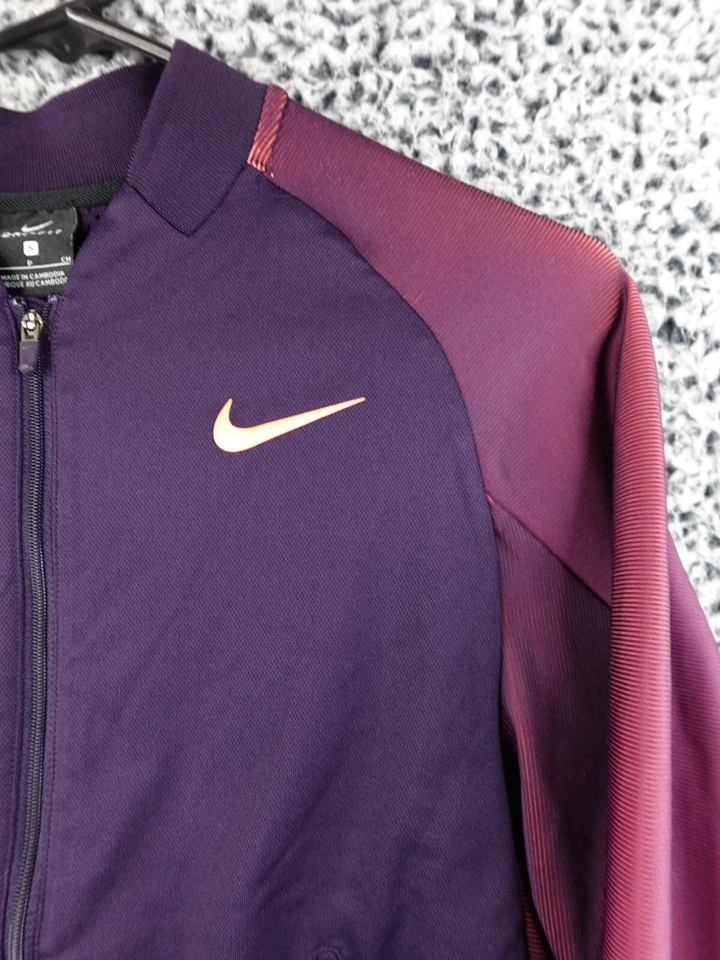 Chaqueta Tenis Nike Premier Court Cremallera Completa Mango Púrpura Manga Mujer Pequeña Dimitr Foto 3 de 4
