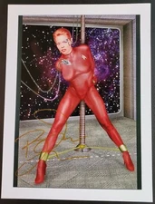 Jeri Ryan, Sexy Actress, Star Trek, Autographed Signed 8x6 Photo