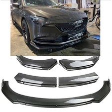 Front Bumper Splitter Spoiler Body Kits For Mazda 6 2003-2021 Carbon Fiber Style