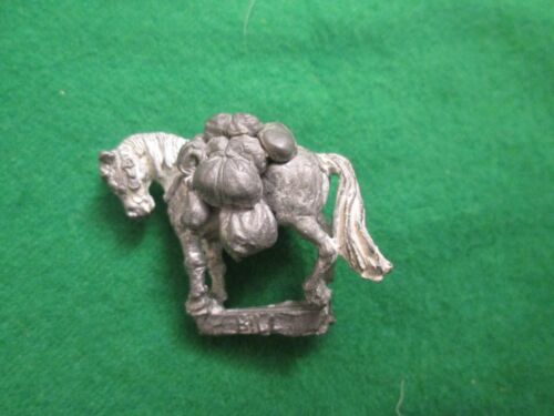 BILL THE PONY BME1 LORD OF THE RINGS FELLOWSHIP - 1985 METAL - CITADEL WARHAMMER - Picture 1 of 1