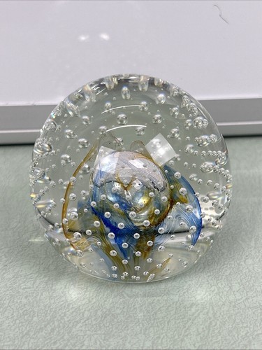 Caithness Reflections 1992 Collectors Club Paperweight Scotland Vintage - Picture 3 of 8