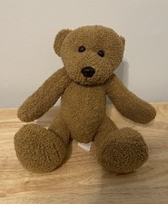 Hitwear Teddy Bear Plush Brown Sitting Stuffed Animal Toy For Babies 10In New