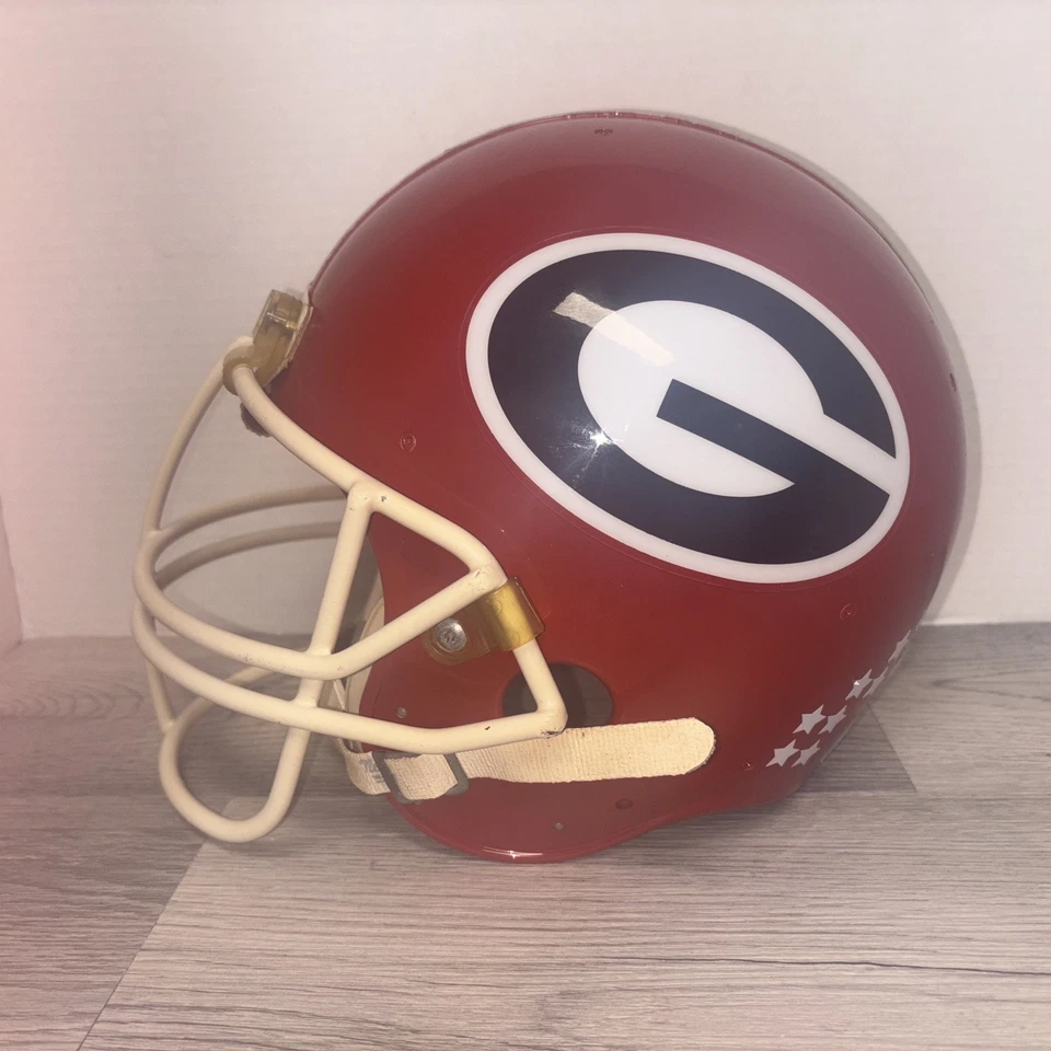 1979-1981 University of Georgia Riddell Football Helmet Full Size PAC-44   - Image 2 of 4