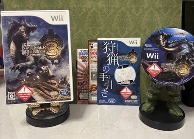 Monster Hunter Tri Wii NTSC-J Japan CIB Complete w/ 5 Inserts Tested Capcom