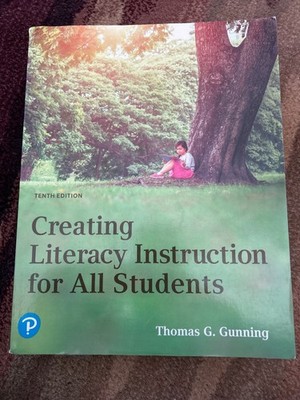 Creating Literacy Instruction for All Students (10th Edition) - Paperback - GOOD