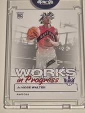 2024-25 Court Kings JA'KOBE WALTER #6 - Works In Progress RC Violet /49