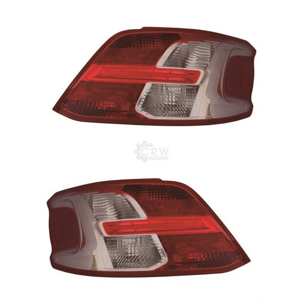RüCkleuchte Set Aussen FüR Peugeot 301 Bj 11.12->> PY21W R10W P21/5W-image