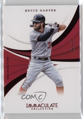 2018 Panini Immaculate Red 11/25 Bryce Harper #81 ni4