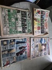 Lot Of 4 Vintage  Woolco Store Newspaper Circular Flyer Advertisements.1970s-80s