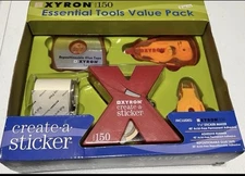 VTG NOS XYRON Create a Sticker Model 150 Essential Tools Value Pack Circa 2003!