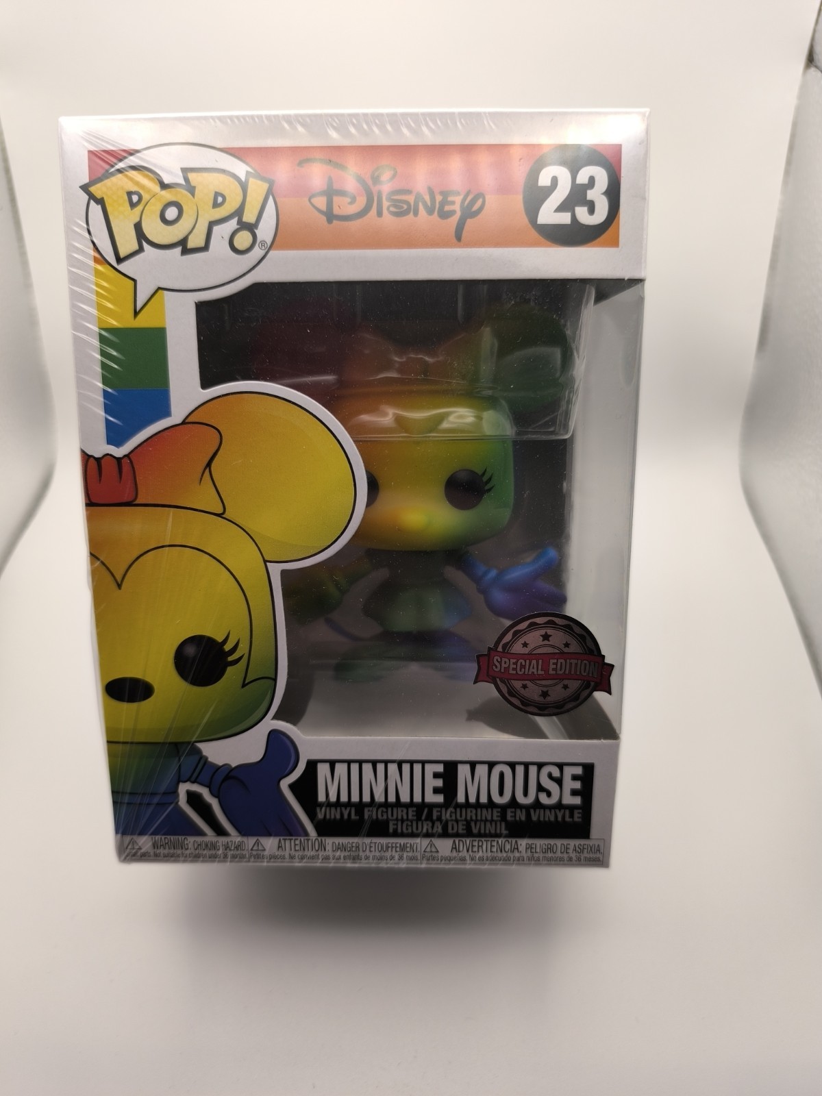 Funko POP! Disney - Minnie Mouse - 23 - Orgullo Arco Iris - ¡Exclusivo Funko!