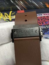 Hublot Big Bang 44mm Chocolate Ceramic Chronograph 301.CC.3190.RC Full Set 16