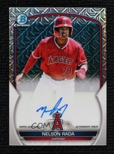 2023 Bowman Chrome Prospect Mega Box Auto Nelson Rada #BMA-NR Auto 1k9t