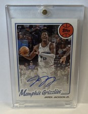 2025-26 Topps - 1980-81 Topps Basketball Autographs Jaren Jackson Jr. #80B2-JJJ