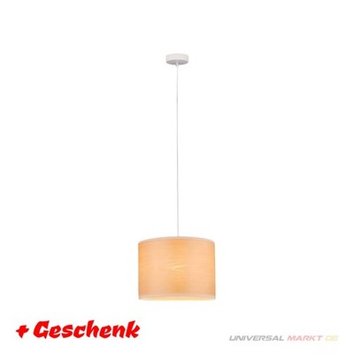 Pendelleuchte Paulmann Neordic Neta Ø380 mm Holz E27 max 20 W   Nordic