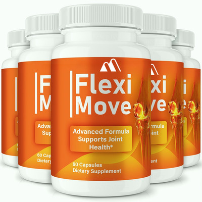 Flexi Move Capsules, FlexiMove Joint Health Support for Daily Mobility - 5 Pack