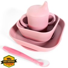 Bluet B Baby Feeding Set 4pc Silicone Tableware