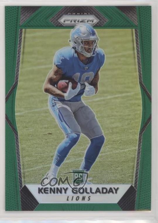 2017 Panini Prizm Rookies Green Prizm Kenny Golladay #283 01ic
