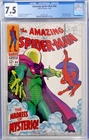 🕸AMAZING SPIDER-MAN #66 CGC 7.5*MARVEL 1968*CLASSIC MYSTERIO COVER*ROMITA*WHT07
