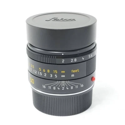 Leica APO-Summicron-M 50mm f/2 ASPH Objectif Noir 11141 Excellent k0608 - Photo 1/4