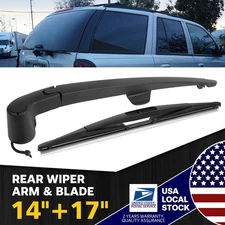 Set Of 14"+17" Genuine Rear Wiper Blade&Arm OEM Quality Replacement All Season