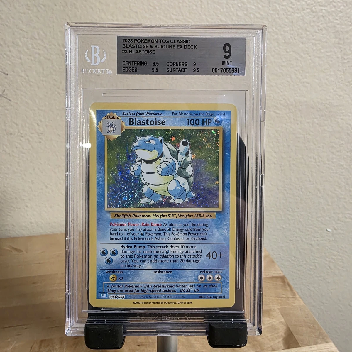 Blastoise 003/034 Trading Card Game Classic for sale | eBay
