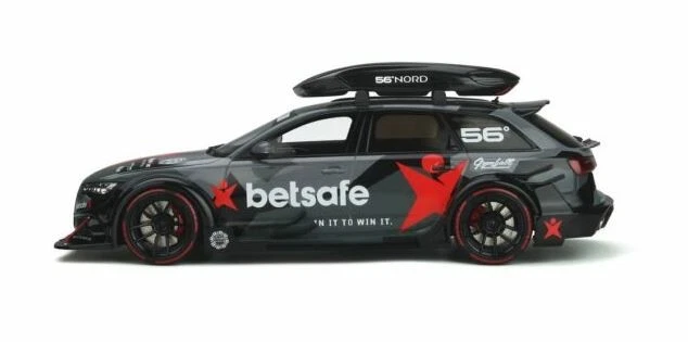 GT Spirit 1/18 Scale GT321 - 2017 Audi A6 RS6 DTM Avant - Black - Image 4 of 4