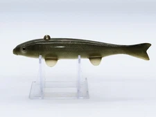 Vintage 6" Bear Creek Bait Co Sucker Chub Ice Spearing Fishing Decoy !!