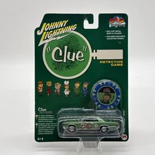 Johnny Lightning 1965 Pontiac GTO Pop Culture CLUE Release 2 Mr. Green Token