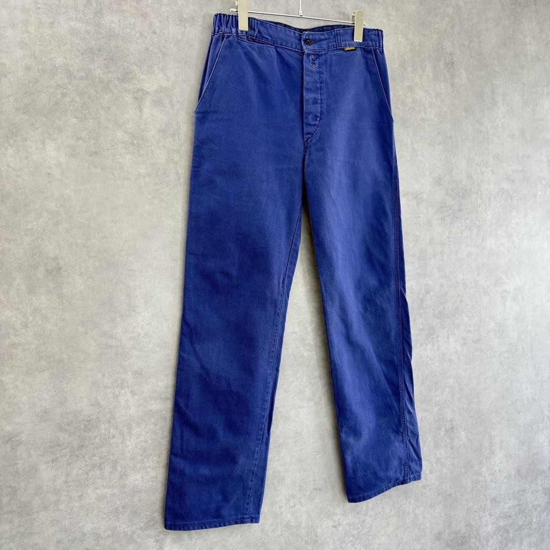 LE LABOUREUR Work Pants Navy Size 40 Vintage French Made | eBay
