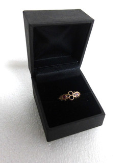 Scrap 9ct Rose Gold Ring (Approx Size N/O) Hallmarked TSO 375