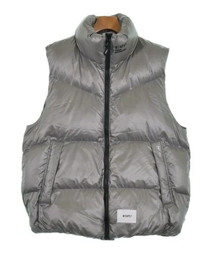 WTAPS, WTAPS Men’s Vintage Down Jacket Gray Nylon Polyester Size 03 Excellent