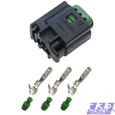 Reparatursatz 3-polig Stecker passt zu VW 4B0972883 4B0 972 883 Steckverbinder