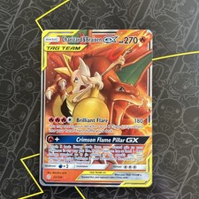 Charizard & Braixen GX 22/236 SM Cosmic Eclipse NM/Mint Ultra Rare