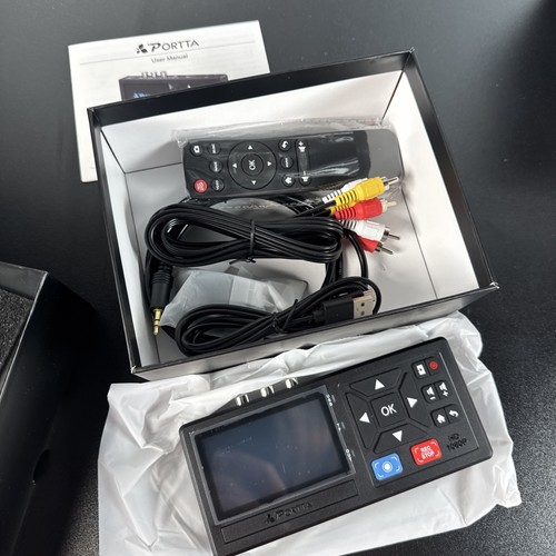 PORTTA Capture Box VHS to Digital Converter Video to Digital Recorder Remote - Afbeelding 3 van 5