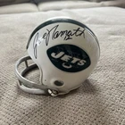 New ListingJoe Namath Signed Mini Helmet NFL New York Jets NO COA