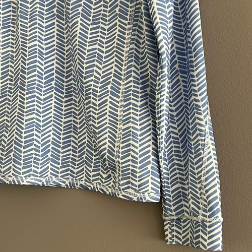 Vineyard Vines Girls Chevron Geo Performance Shep Shirt Beach Vacation Sz XS 5-6 - Picture 4 of 10