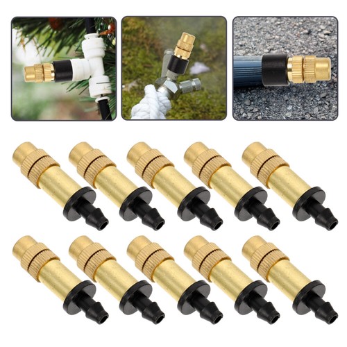 10 Pcs Atomized Copper Nozzle Atomizing Irrigation System Water Hose Sprayer - 第 3/12 張圖片