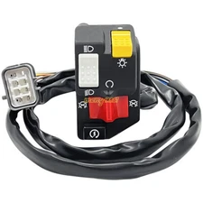 Left Handlebar Start Stop Switch Headlight for Honda Rancher 350 TRX350FM/350TM