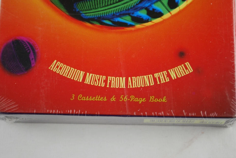 Planet Squeezebox 1995 Ellipsis Arts ‎CT3470 3 Cassette Sealed Mint Accordion - Image 2 of 4