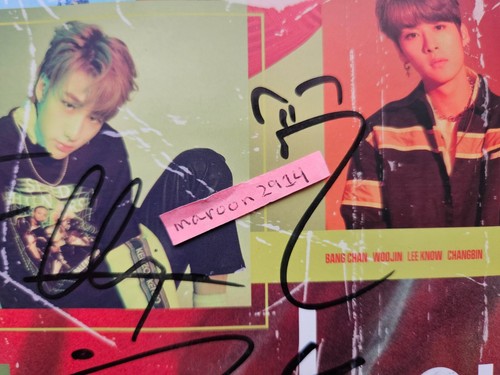 Álbum promocional firmado por Miroh Cle 1 Stray Kids autografiado por Miroh ver smudge VENDEDOR DE EE. UU. - Imagen 9 de 20