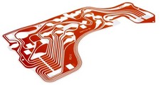 Pontiac Fiero Instrument Cluster Printed Circuit Board