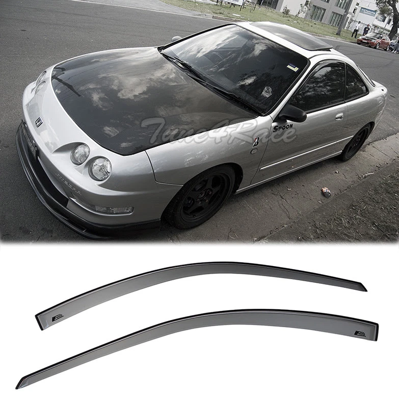 For 94 01 Acura Integra Window Rain Guard Side Window Visors 2Drs