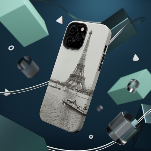 Parisian Eiffel Tower Vintage Photo - Tough Phone Case - Paris Mobile Cover - 第 115/151 張圖片