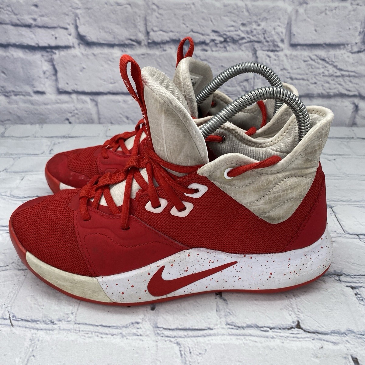 Nike Red Paul George Basketball CN9512-601 Athletic Sneaker Shoes Size men sz 9 Nike Red Paul George Basketball CN9512-601 Athletic Sneaker  main image 2